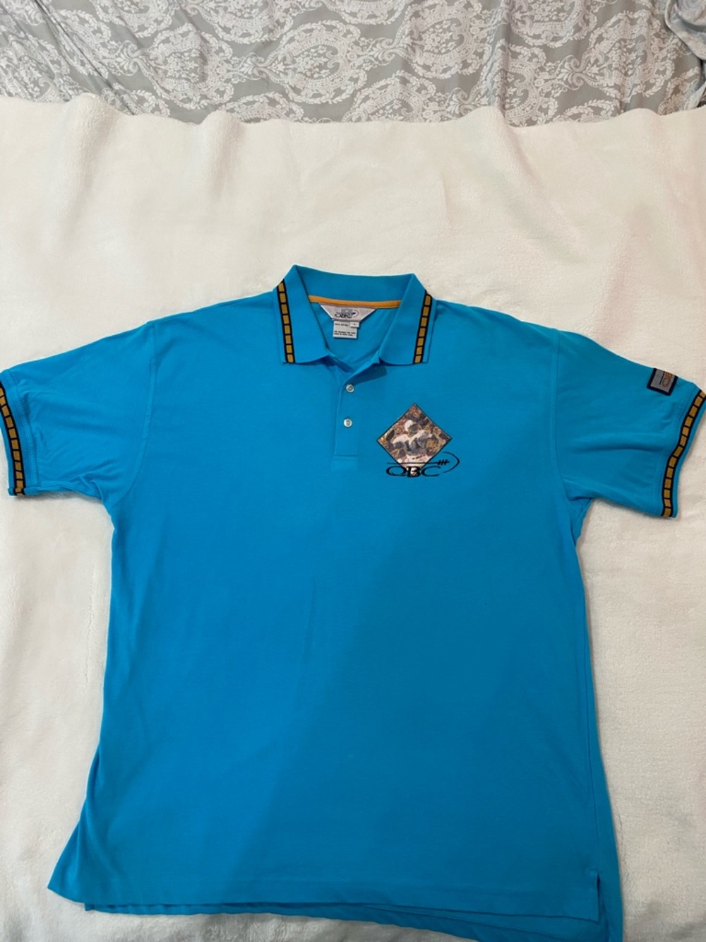 NFL QBC Vintage Quarterback Club Performance Golf Polo Authentic Collectible 🏈